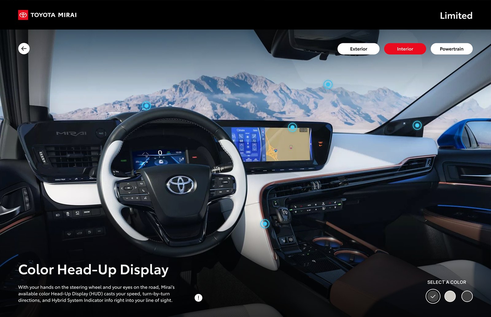 TOYOTA MIRAI, frame 3 of 4