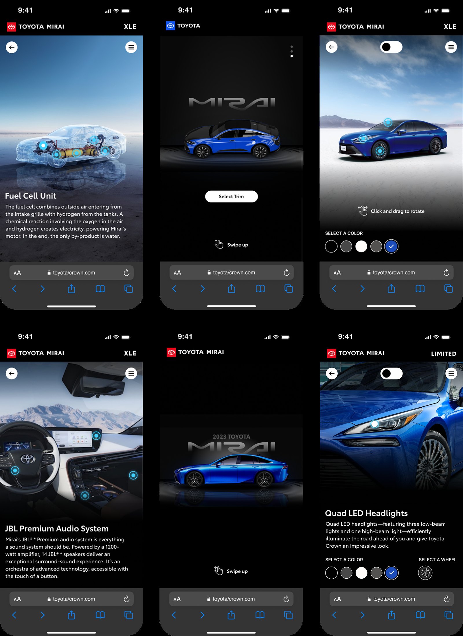 TOYOTA MIRAI, frame 4 of 4